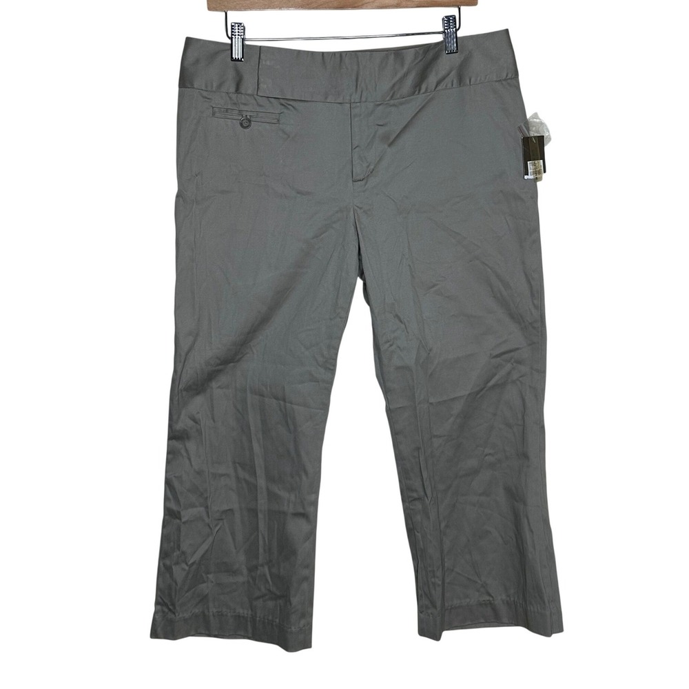 NWT Merona Low Rise Modern Fit Dress Trouser Pants size 8 Sand Beige